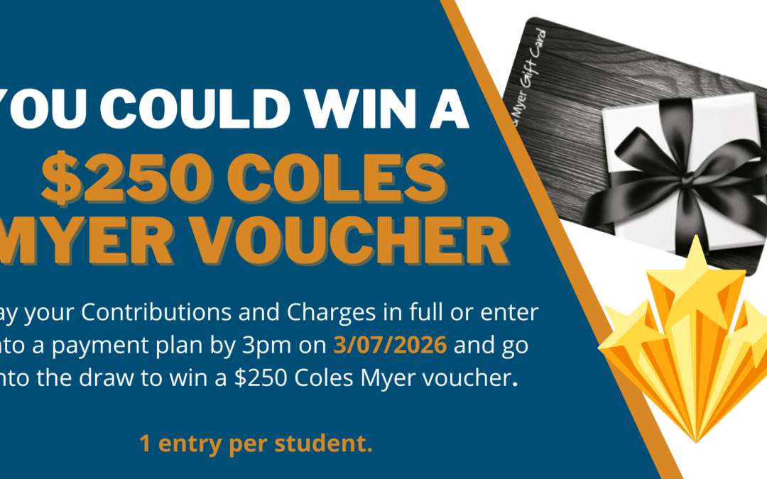 Do you want to win a $250 Coles Myer voucher?