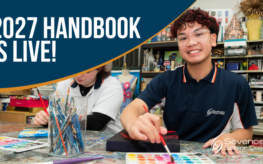 Our 2027 Course Selection Handbook is LIVE!